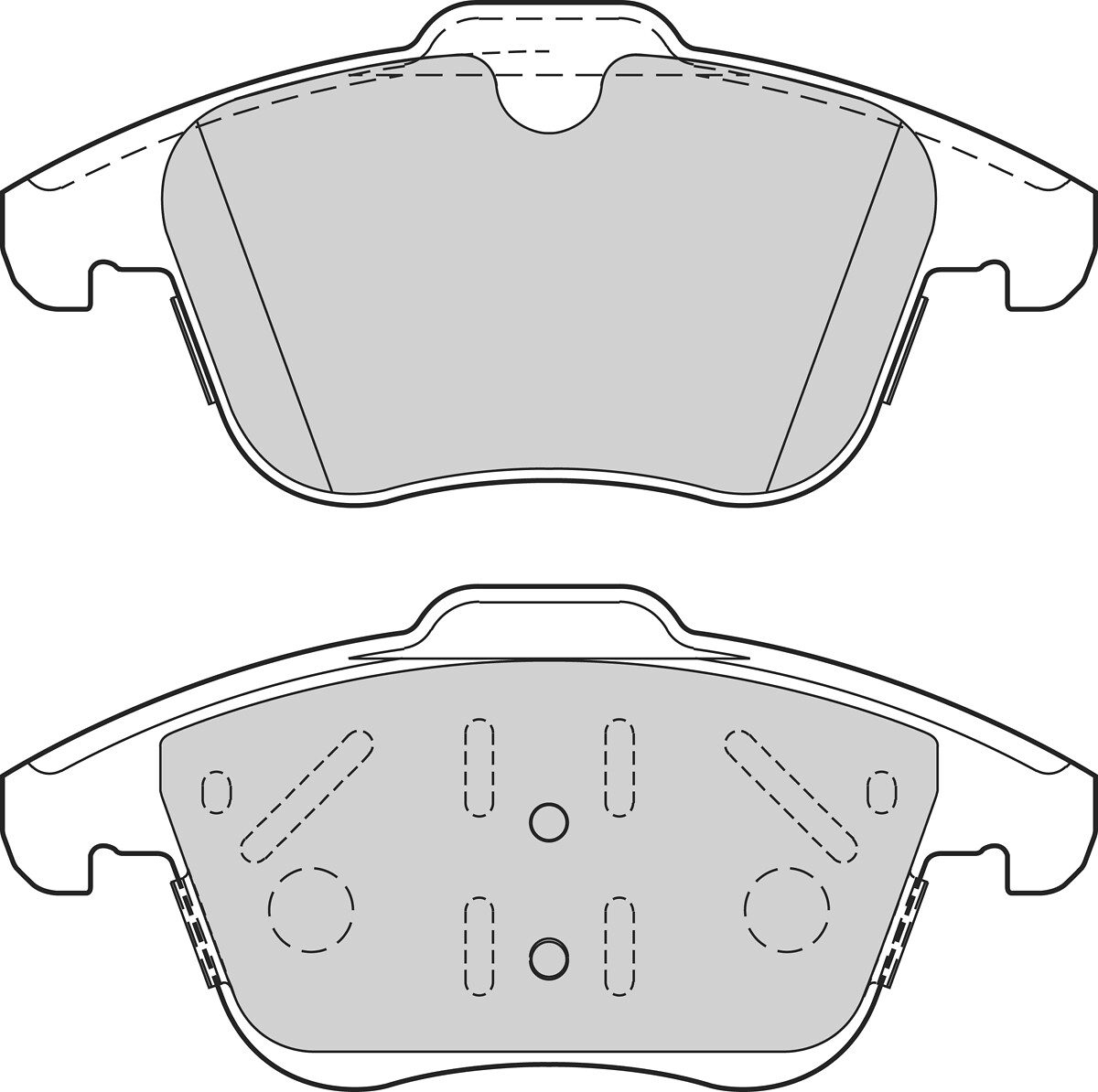 BRAKE PADS FIRST RANGE ROVER EVOQUE FR